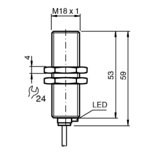 NEB12-18GM50-E2-5M