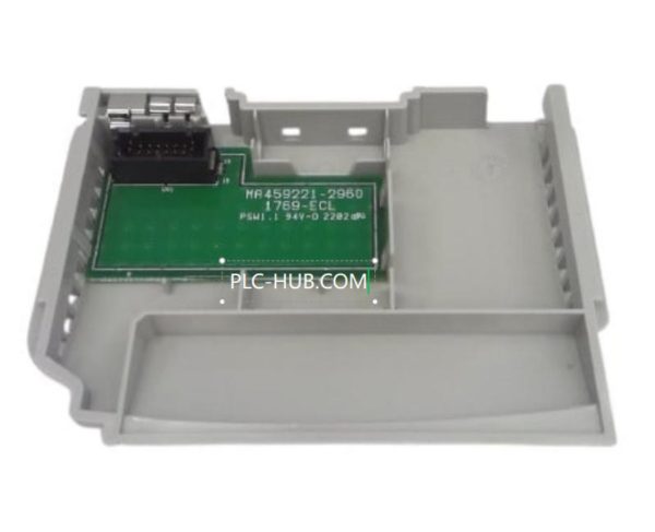 Alt Text: Allen-Bradley 1769-ECL CompactLogix Left End Cap front view