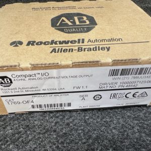 Allen Bradley 1769-OF4 analog output packing