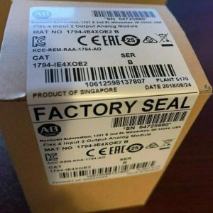 Allen Bradley 1794-IE4XOE2 packing box