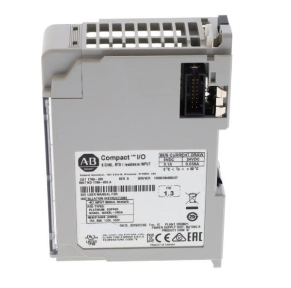 Allen-Bradley 1769-IR6 CompactLogix RTD Input Module