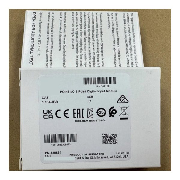 Allen-Bradley 1734-IB8 – Original Factory Packaging – sealed Allen-Bradley box