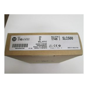 Allen-Bradley 1746-IV32 – Original Factory Packaging – sealed Allen-Bradley box