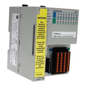 Allen-Bradley 1769-L18ER-BB1B – Three-Quarter Angle View