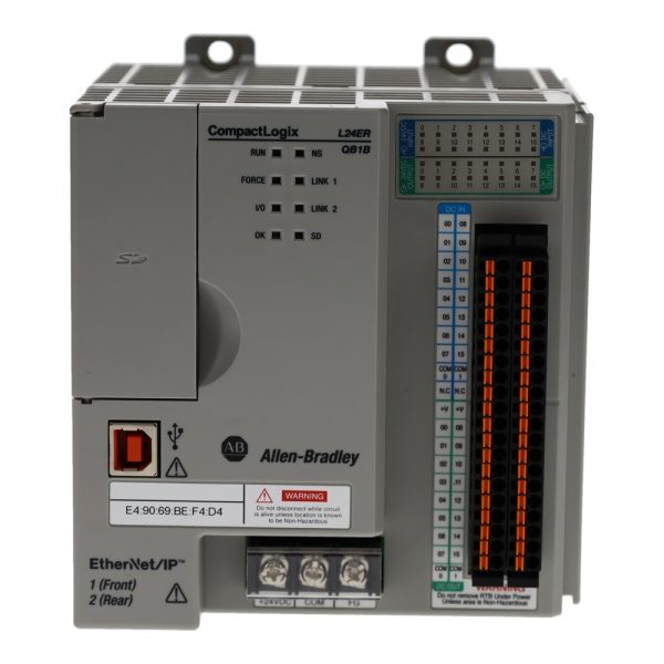 Allen-Bradley 1769-L24ER-QB1B – Front View