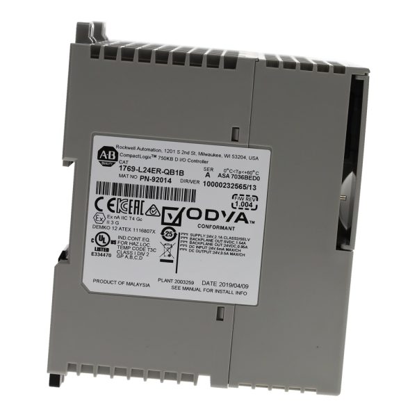 Allen-Bradley 1769-L24ER-QB1B – Side View