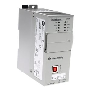 Allen-Bradley 1769-L33ER – Three-Quarter Angle View – CompactLogix 5370 L3 controller