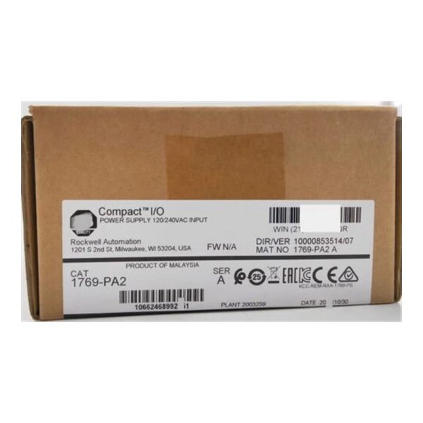 Allen-Bradley 1769-PA2 – Original Factory Packaging – sealed Allen-Bradley box