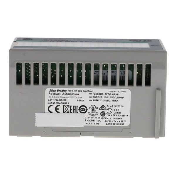 Allen-Bradley 1794-OB16P – Three-Quarter Angle View