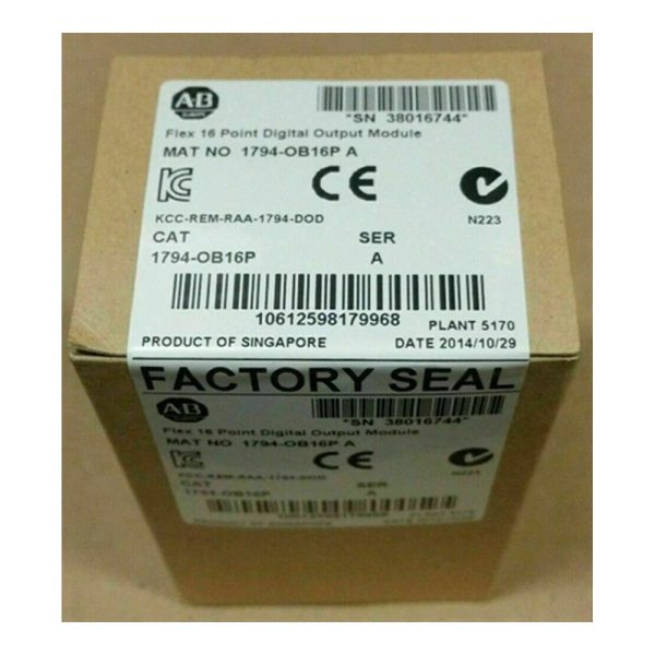 Allen-Bradley 1794-OB16P – Original Factory Packaging – sealed Allen-Bradley box