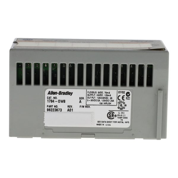 Allen-Bradley 1794-OW8 – Three-Quarter Angle View