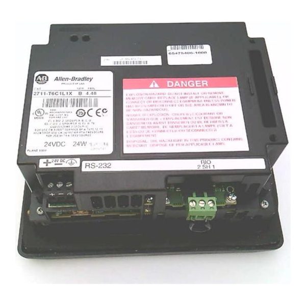 Allen-Bradley 2711-T6C1L1 – Rear View