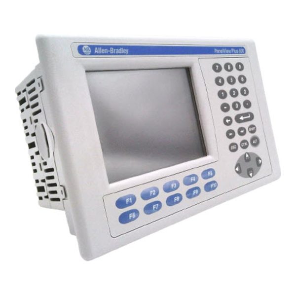 Allen-Bradley 2711P-B6M20A8 – Rear View