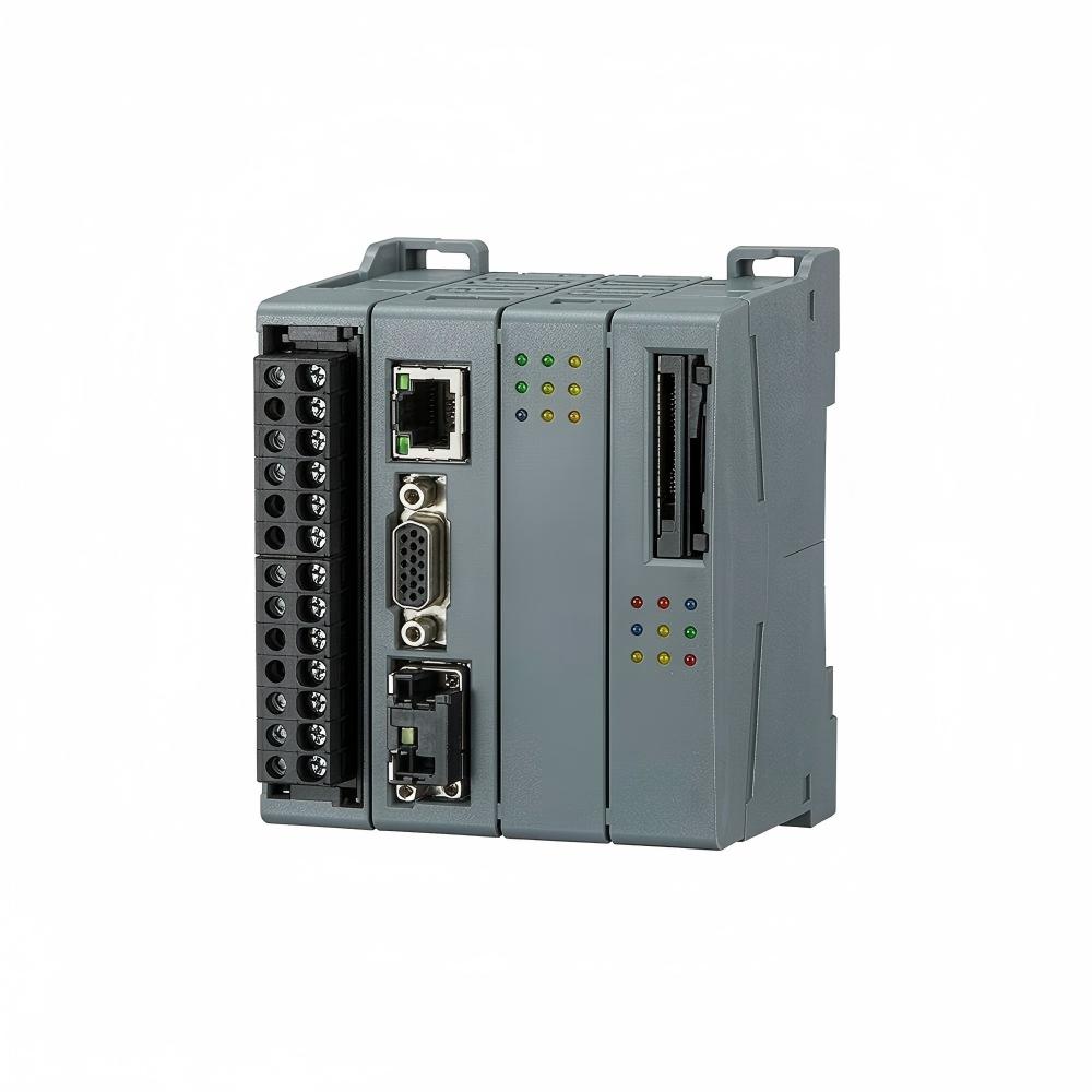 Siemens SIMATIC S7 SPS CPU Modul mit Frontstecker und LEDs für die Industrieautomation