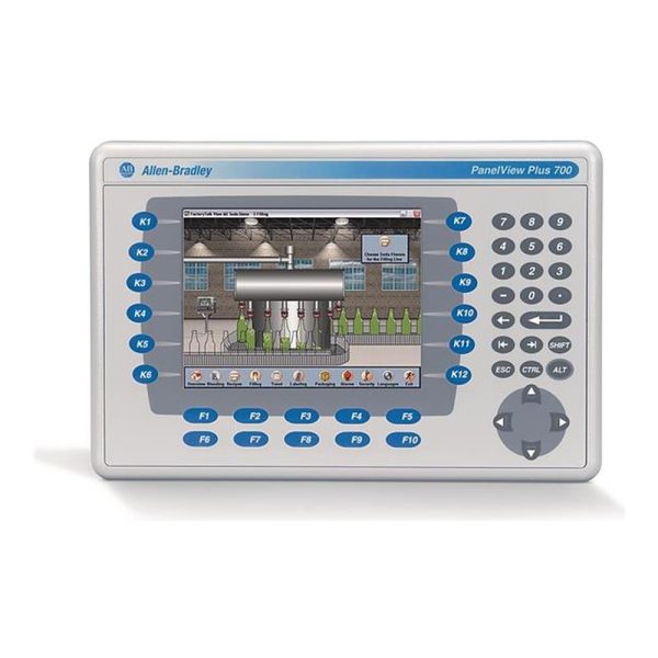 Allen-Bradley 2711P-B7C4D8 – Rear View