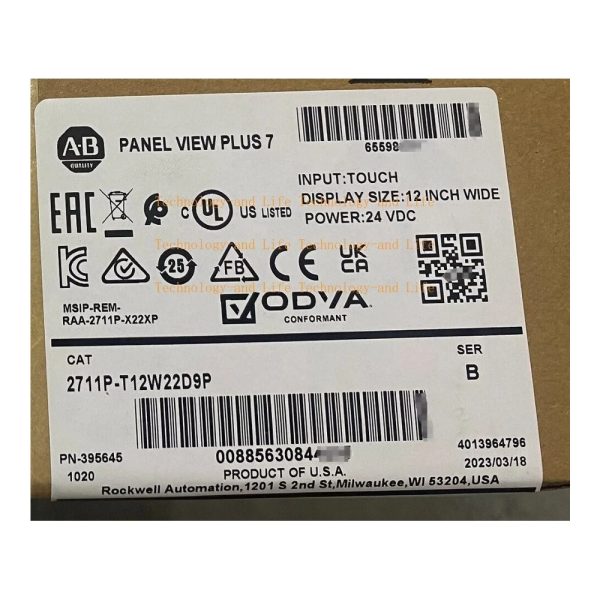 Allen-Bradley 2711P-T12W22D9P – Product View 5