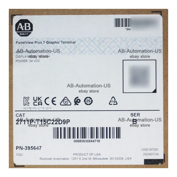 Allen-Bradley 2711P-T15C22D9P – Product View 5