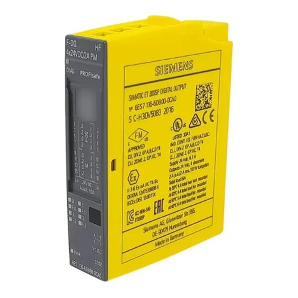 Allen-Bradley 6ES7136-6DB00-0CA0 – Front View
