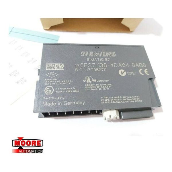 Allen-Bradley 6ES7138-4DA04-0AB0 – Front View