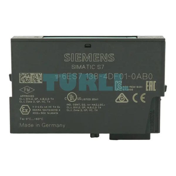 Allen-Bradley 6ES7138-4DF01-0AB0 – Front View