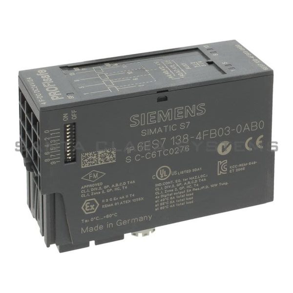 Allen-Bradley 6ES7138-4FB03-0AB0 – Front View