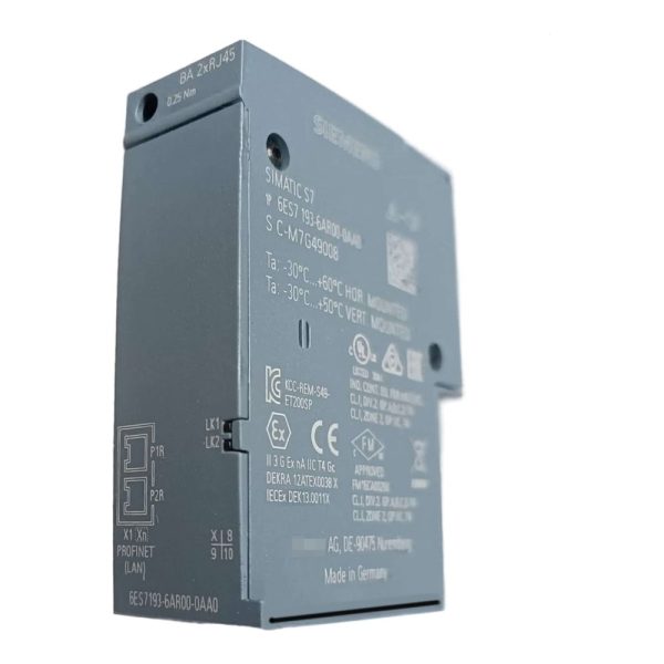 Allen-Bradley 6ES7193-6AR00-0AA0 – Front View
